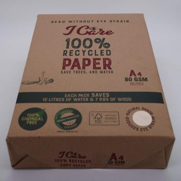 Recycled A4 sheet